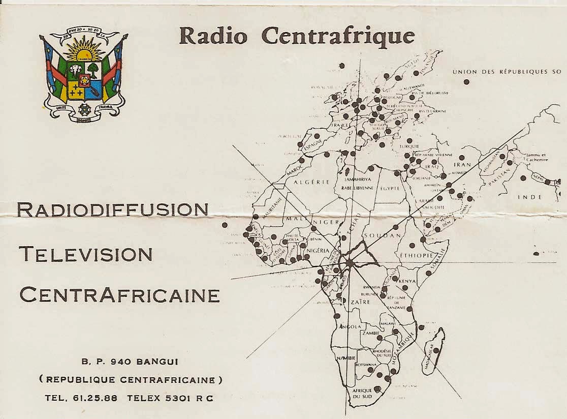 Shortwave Central Throwback Thursday Central African Republic