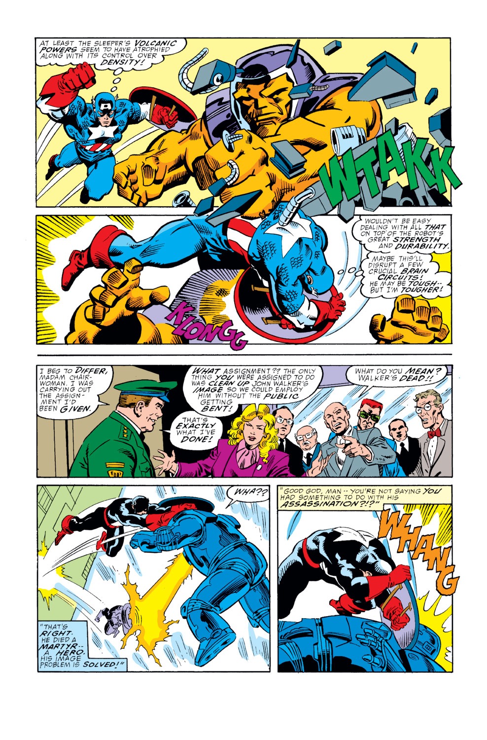 Read online Captain America (1968) comic -  Issue #354 - 17