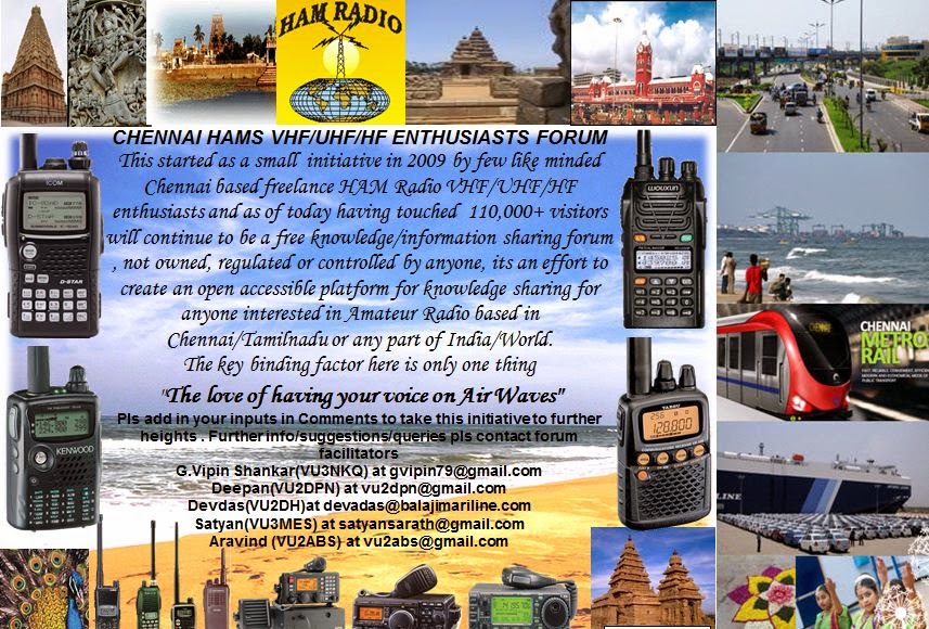 Chennai HAM/VHF Enthusiasts Forum