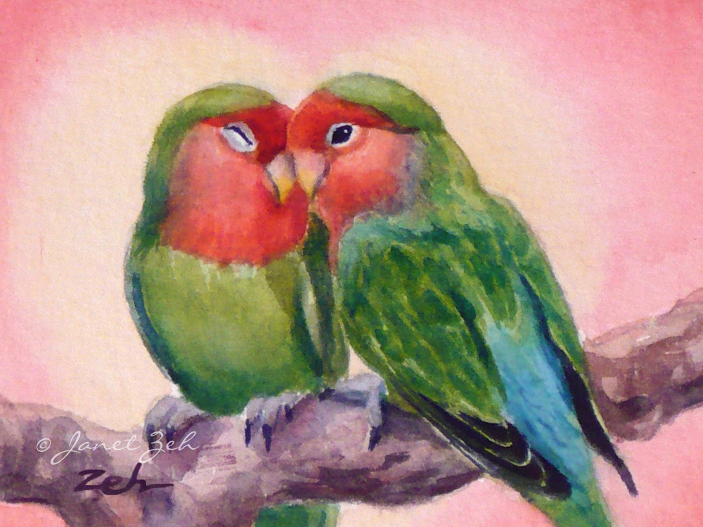 Janet Zeh Original Art Watercolor and Oil Paintings: Love ...
