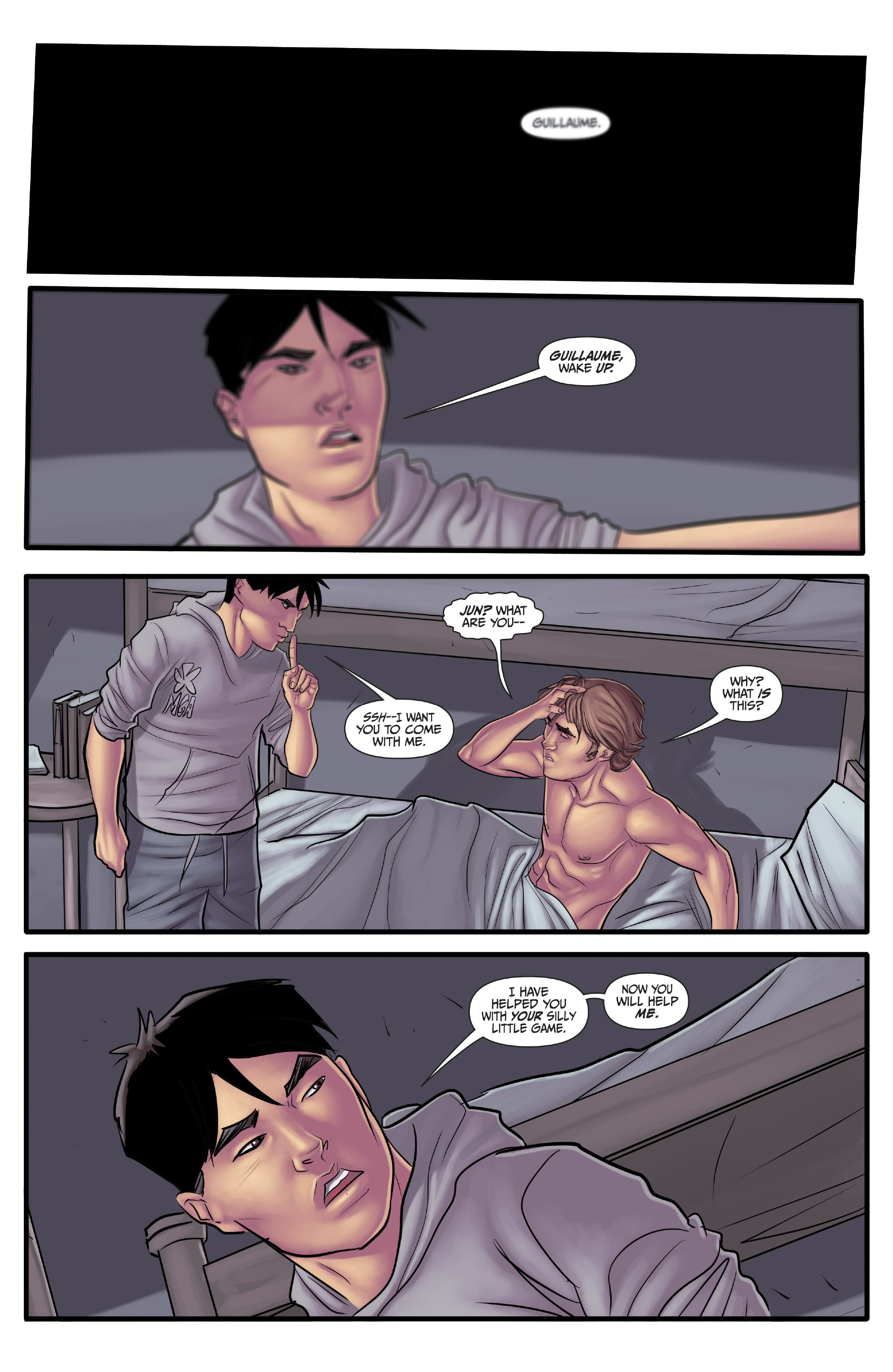 Read online Morning Glories comic -  Issue #41 - 22