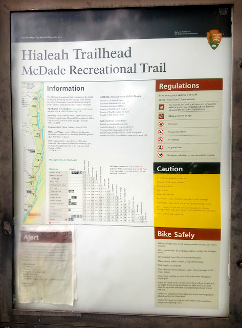 Hialeah Trailhead Sign