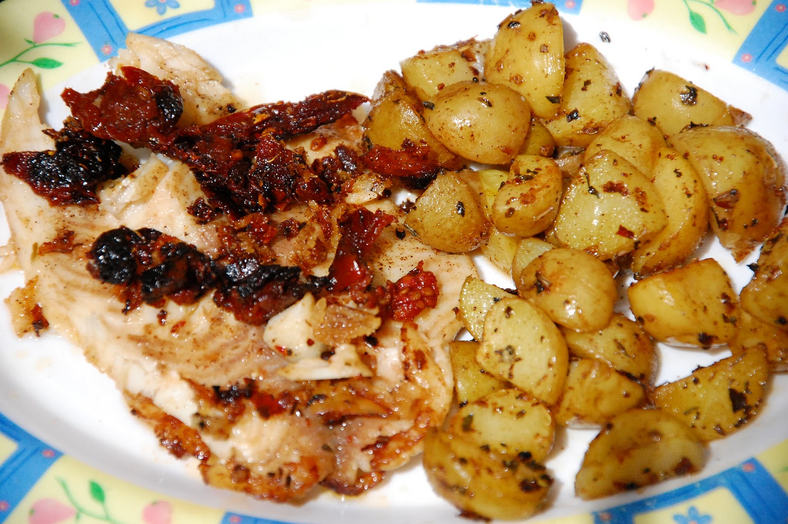 I THINK FOOD IS FABULOUS Pan Fried Tilapia Fillet with Sundried