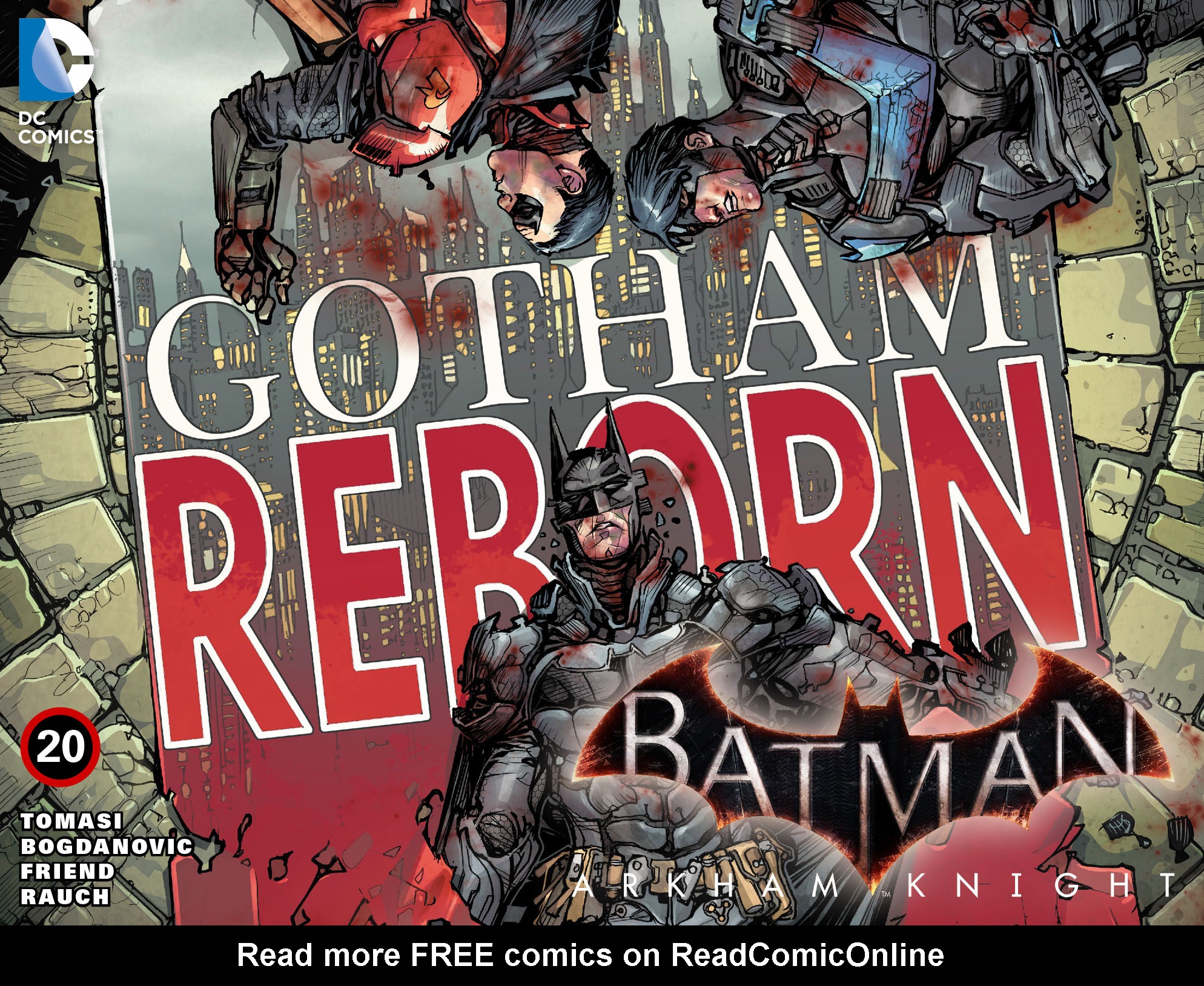 Read online Batman: Arkham Knight [I] comic -  Issue #20 - 1