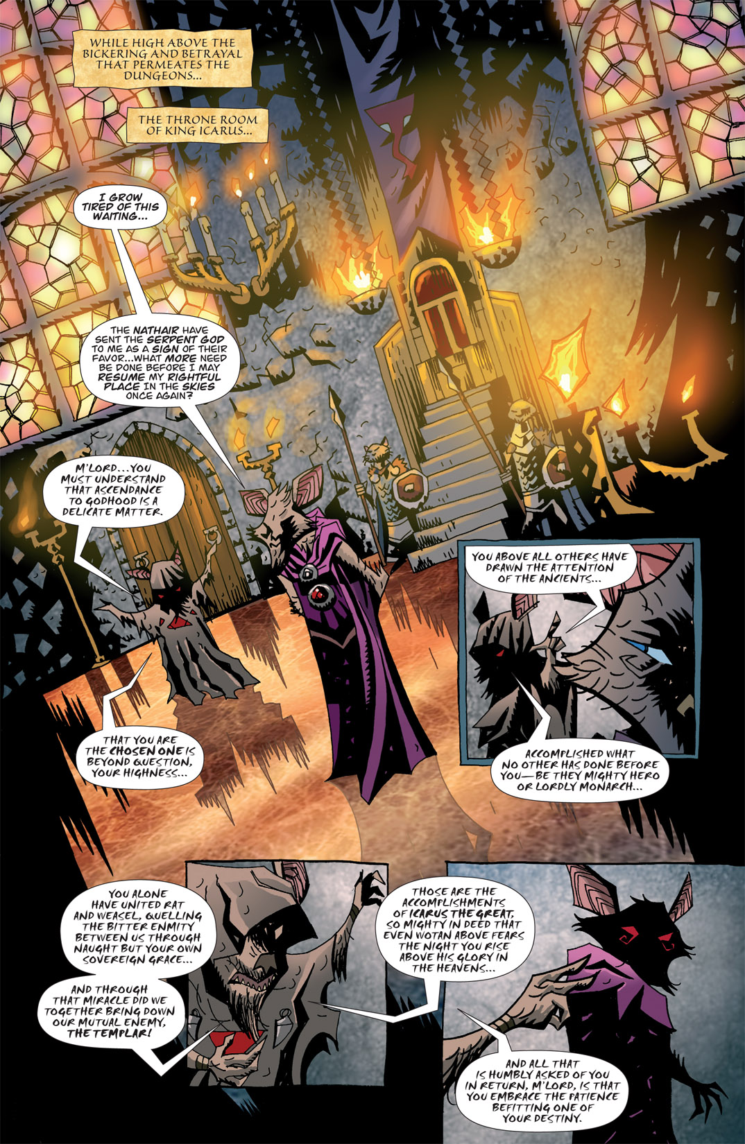 Read online The Mice Templar Volume 2: Destiny comic -  Issue #2 - 17