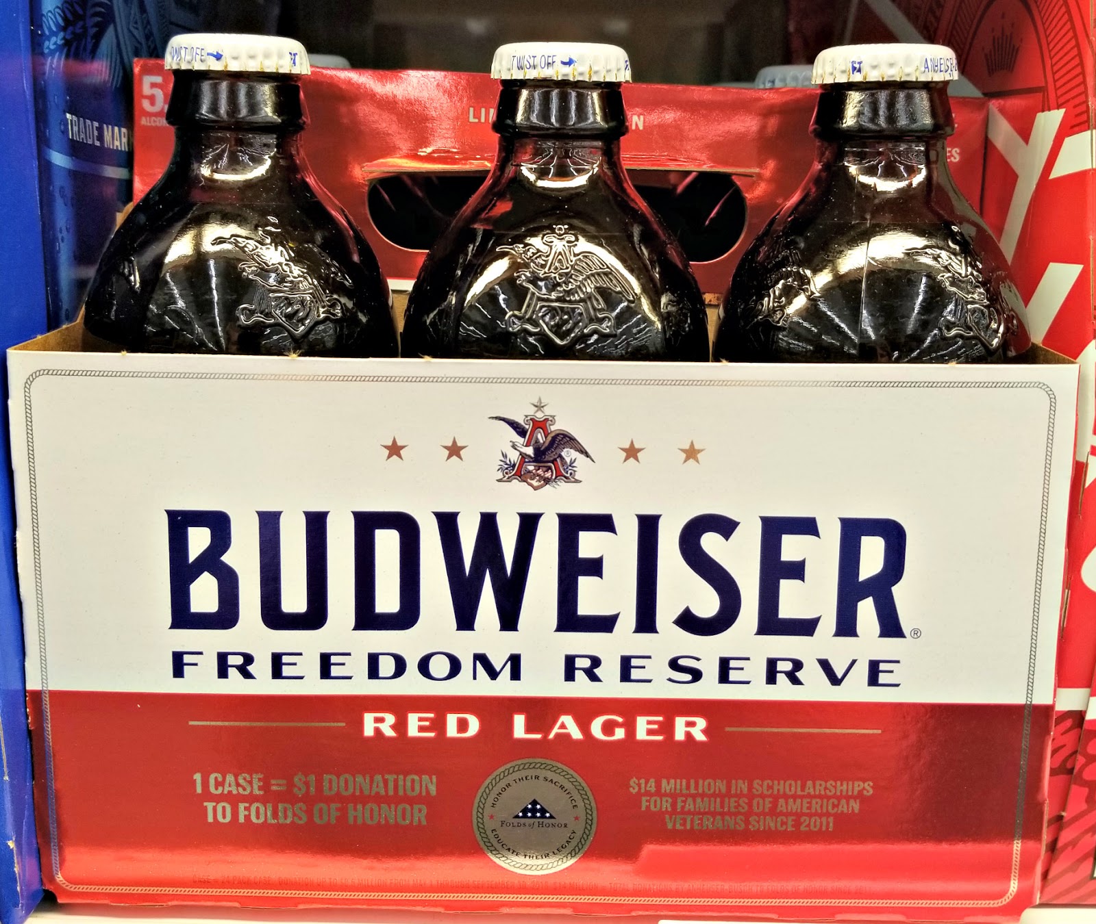 A GEEK DADDY FREEDOM RESERVE RED LAGER