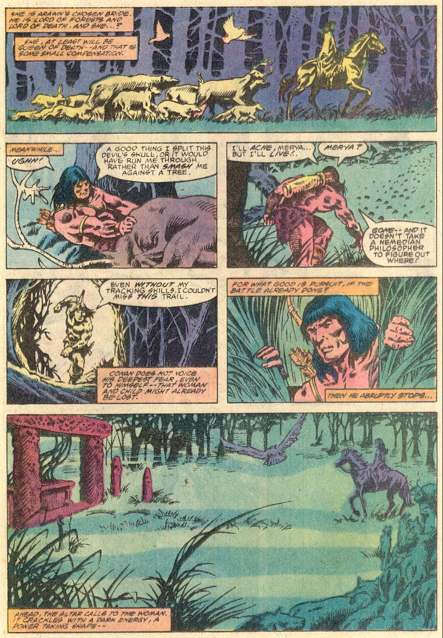 Read online Conan the Barbarian (1970) comic -  Issue #135 - 18