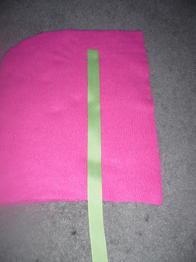 Crafty Mommy At Home NoSew Two Layer Fleece Poncho