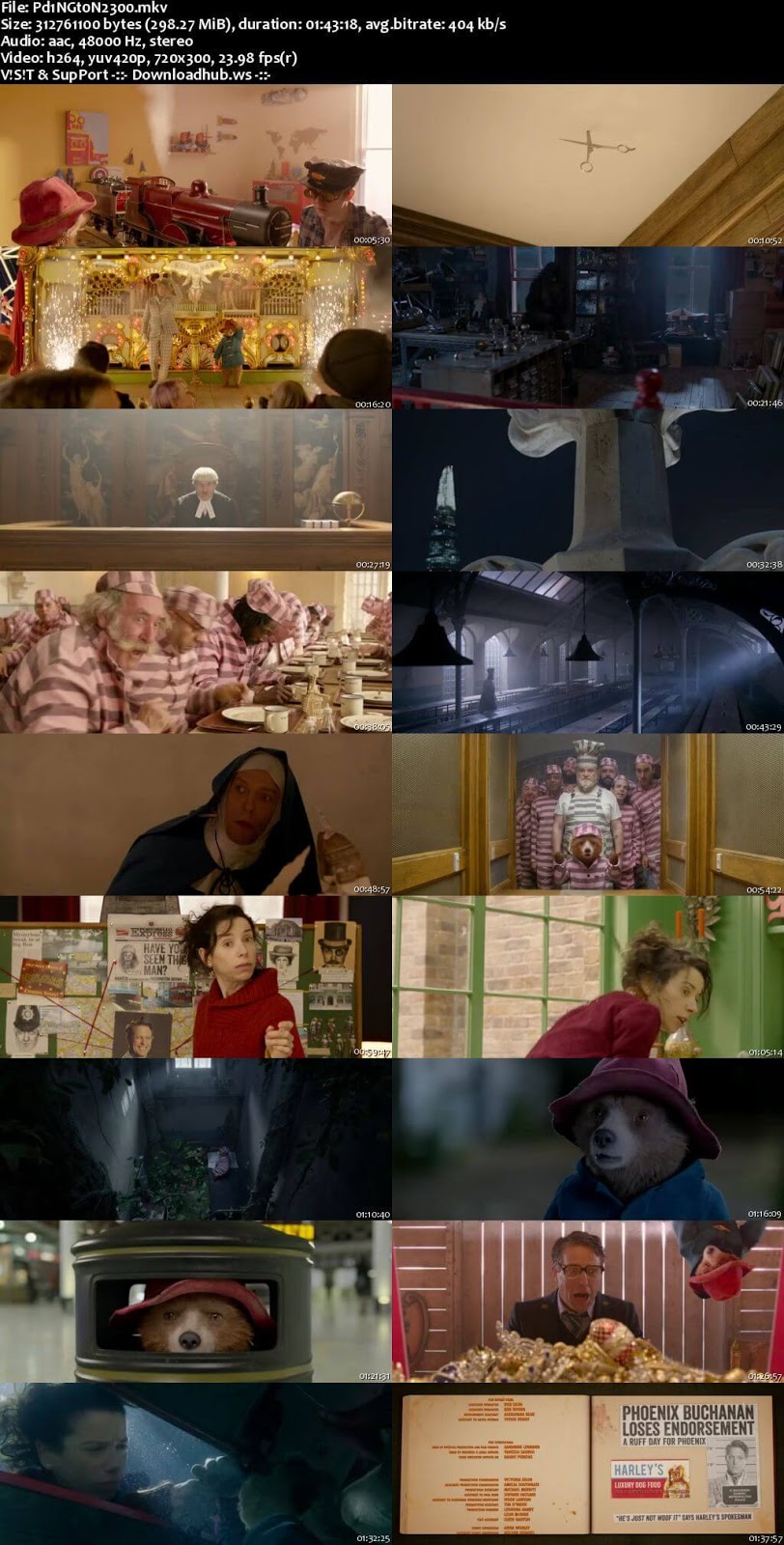 Paddington 2 2017 English 480p Web-DL