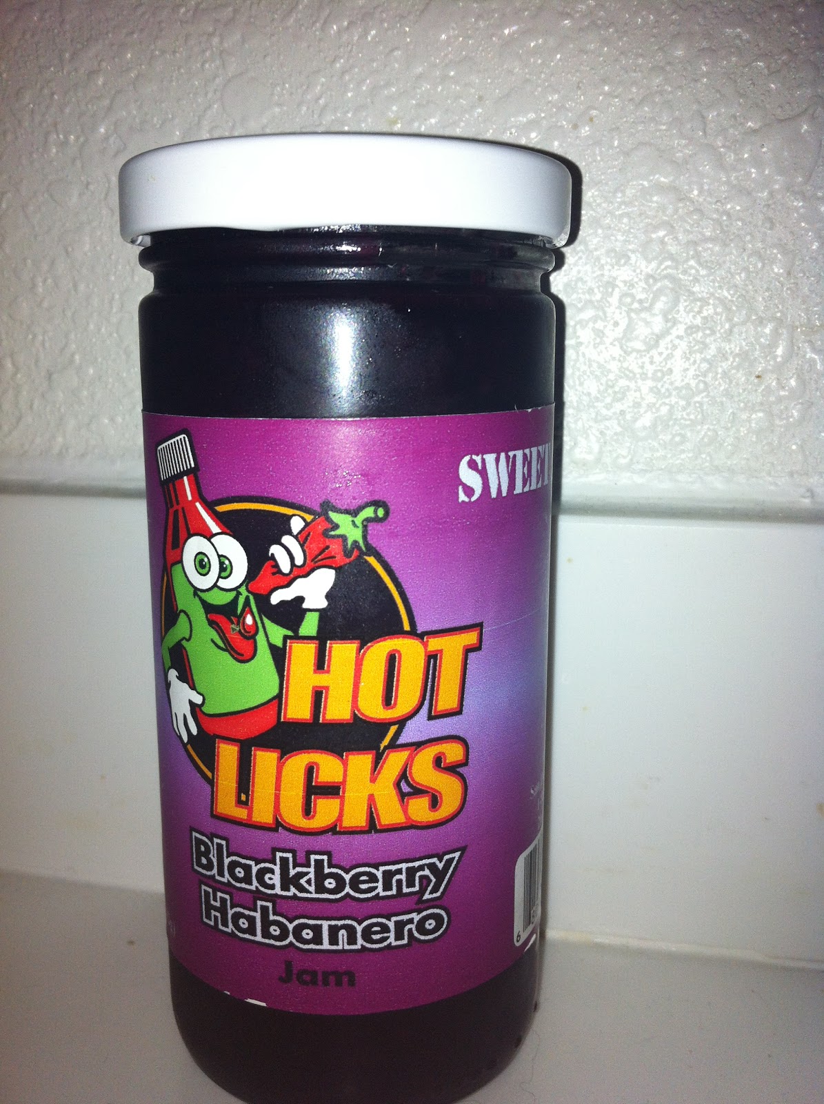 Hot Licks Blackberry Habanero Jam My PB&J Just Got Dangerous