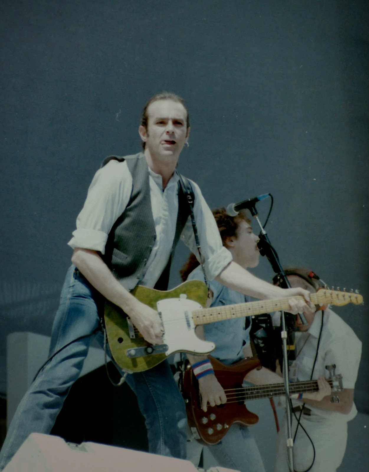 Seizoensgebonden Status Quo Live Aid Wembley stadium London England