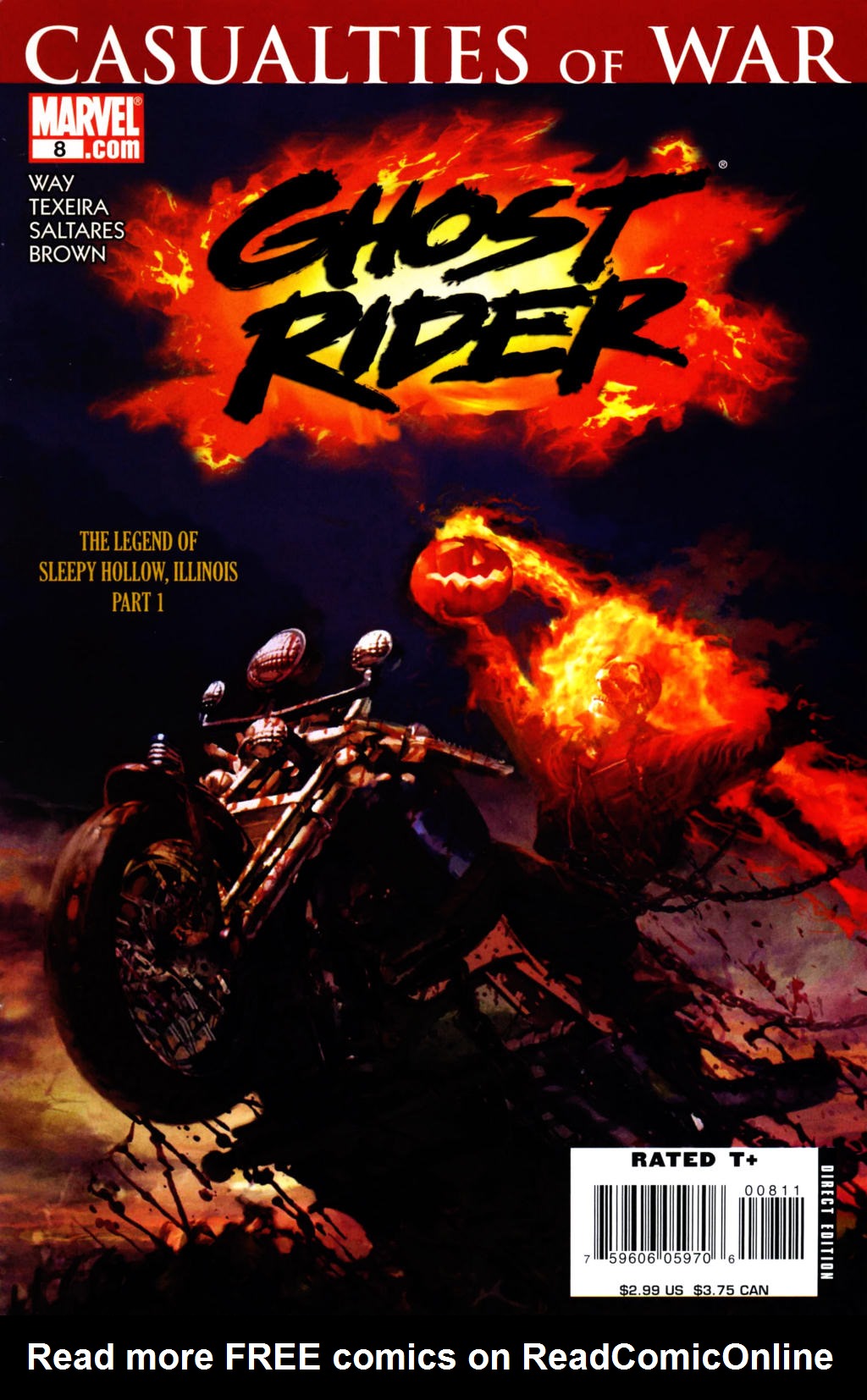 Read online Ghost Rider (2006) comic -  Issue #8 - 1