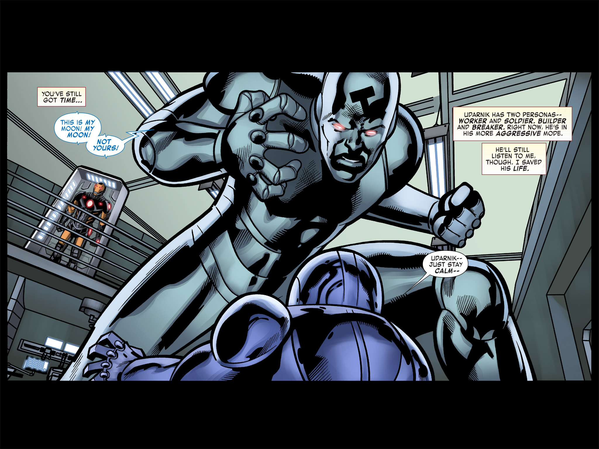 Read online Iron Man: Fatal Frontier Infinite Comic comic -  Issue #13 - 13
