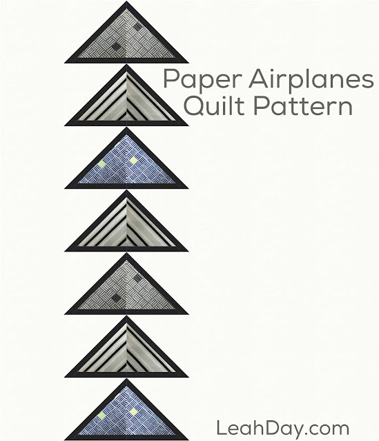 paper airplanes quilt pattern