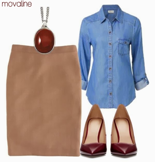 Movaline: Take Your Chambray to Work Day!