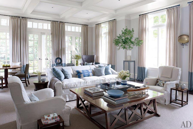 Architectural Digest Traditional Living Rooms