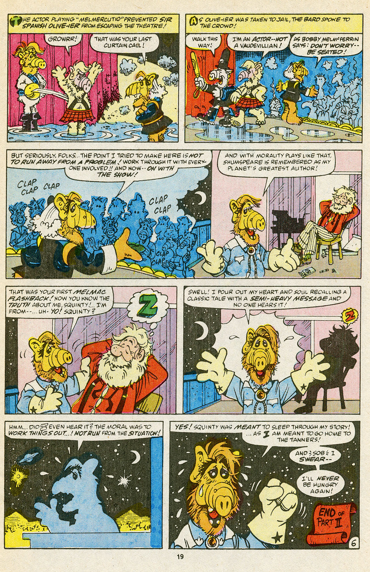 Read online ALF comic -  Issue #15 - 21