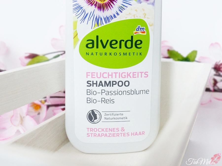 Review Alverde Naturkosmetik Feuchtigkeits Shampoo Tiamel
