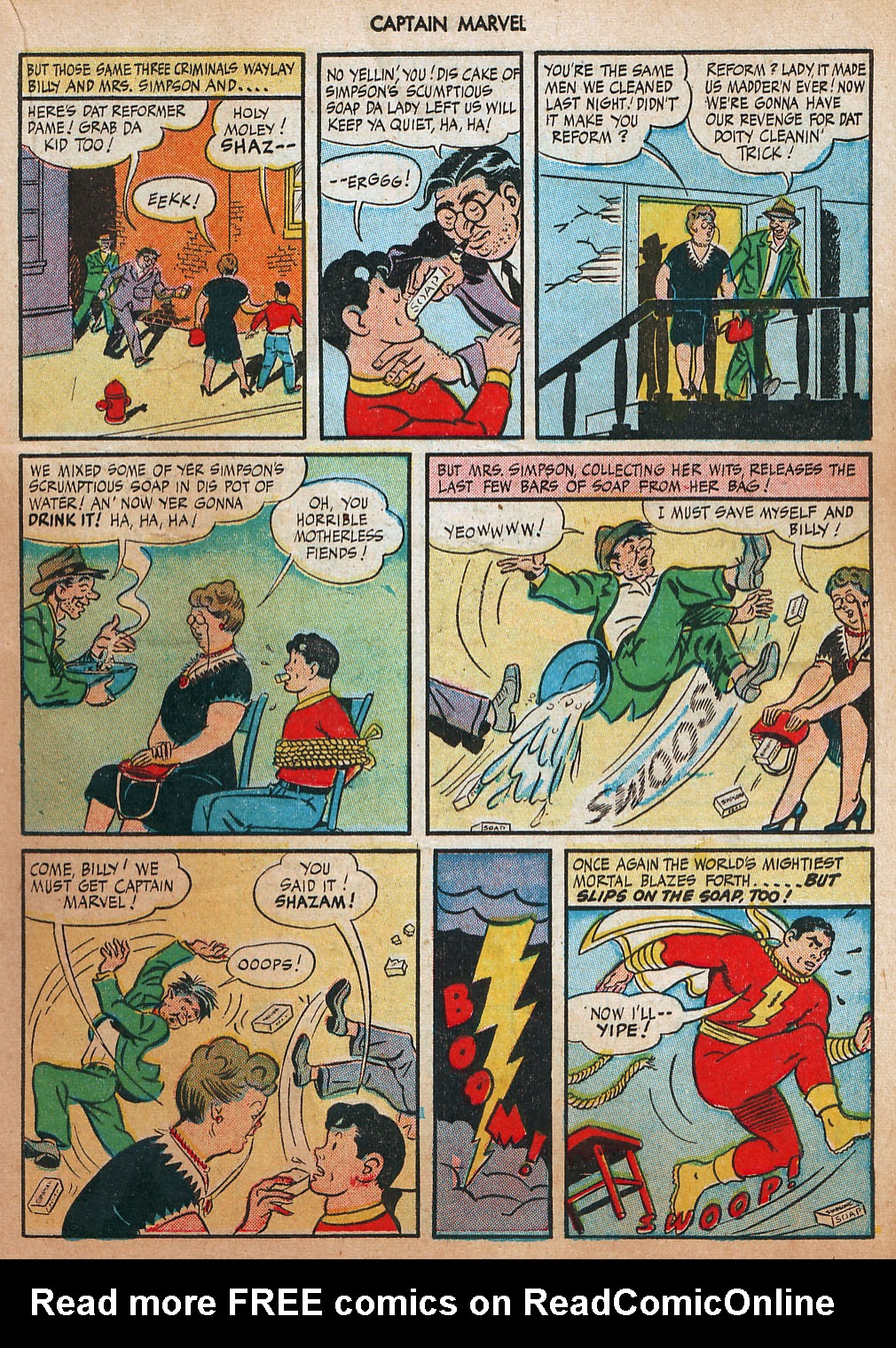 Read online Captain Marvel Adventures comic -  Issue #45 - 19