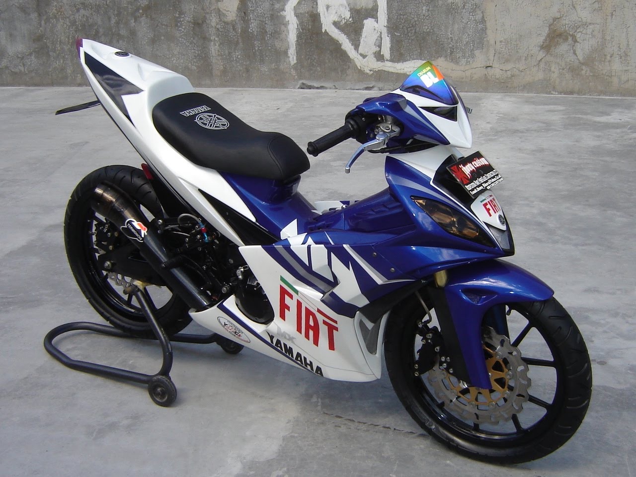 100 Gambar Modifikasi Motor Yamaha MX Terkeren