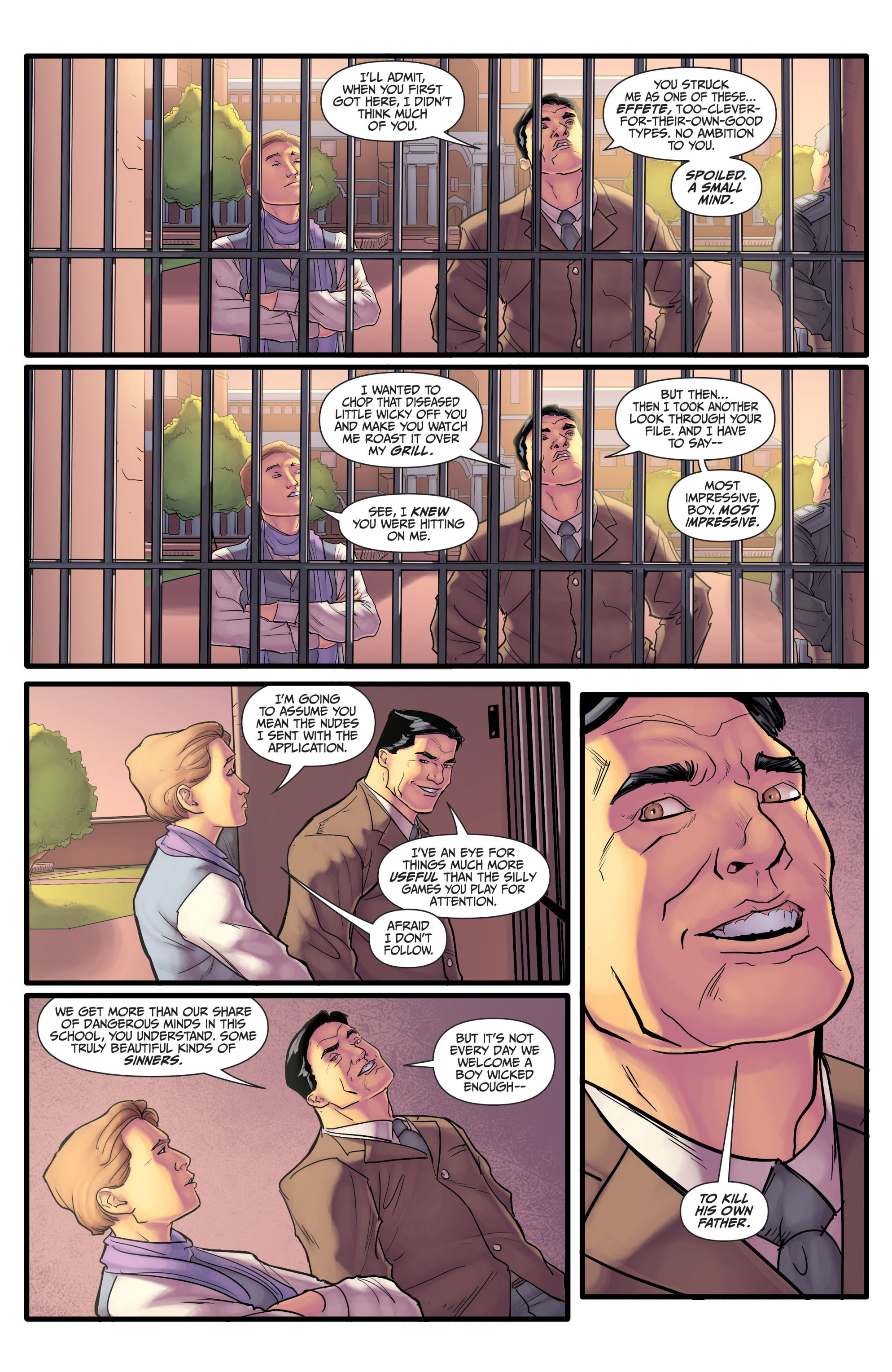 Read online Morning Glories comic -  Issue # _TPB 2 - 134