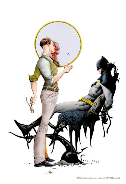 Two-Face & Batman on the  Cover Variant for All-Star Batman #1