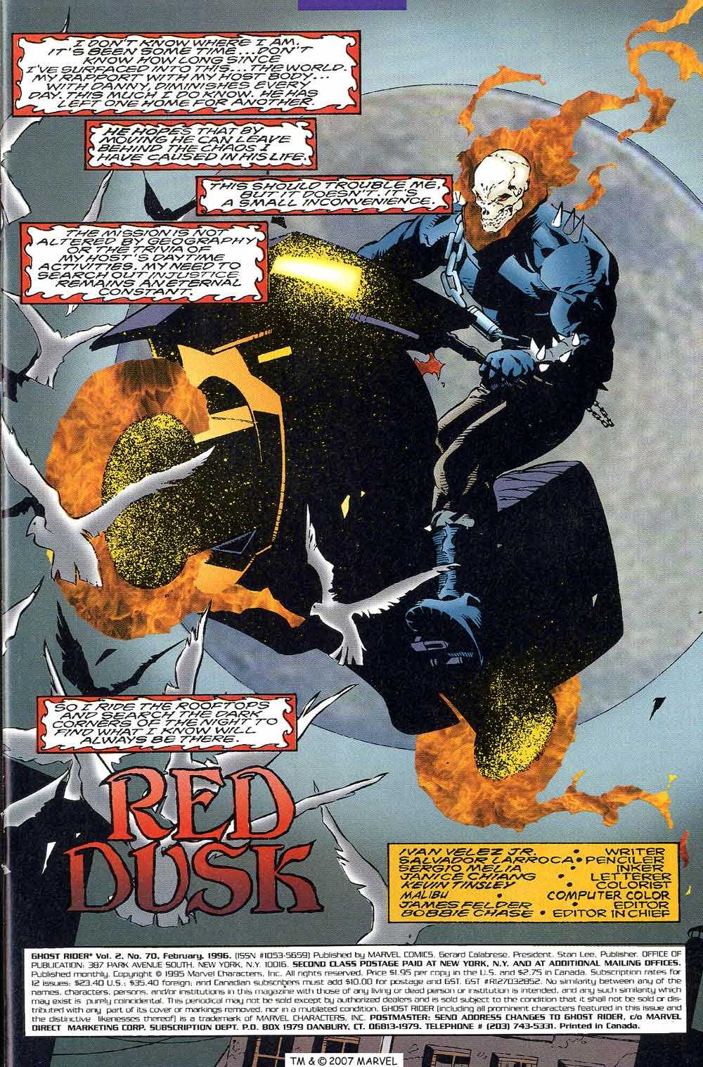 Ghost Rider (1990) Issue #70 #73 - English 3