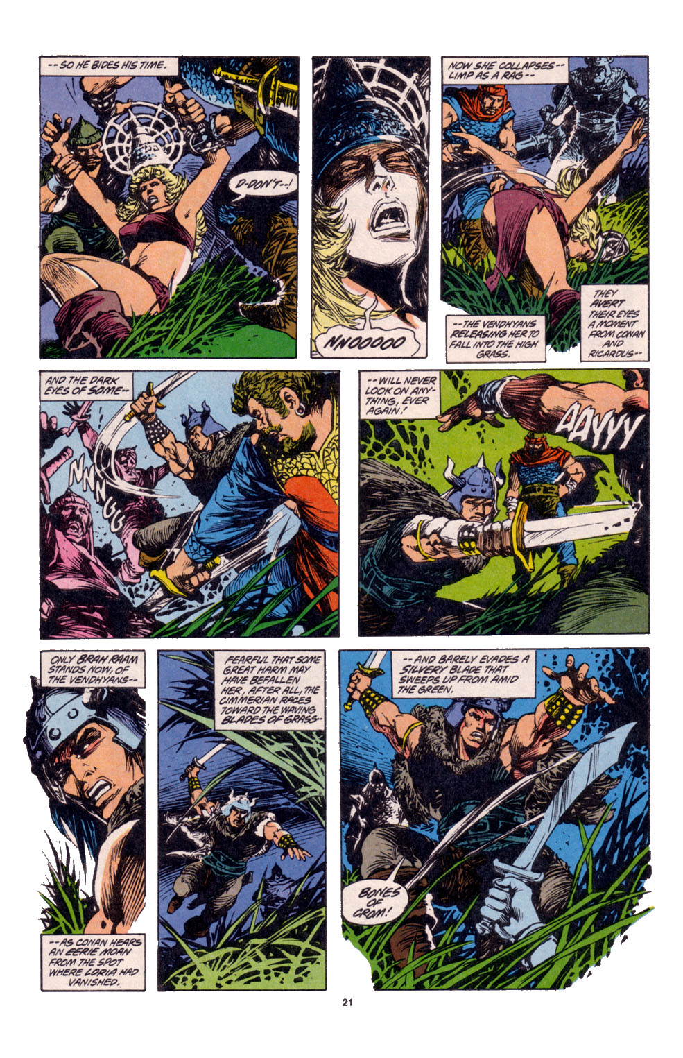 Read online Conan the Barbarian (1970) comic -  Issue #261 - 17