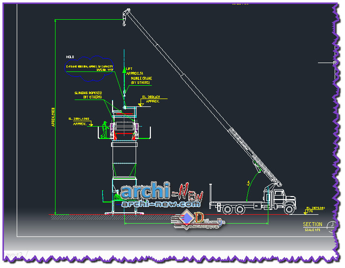 Download AutoCAD CAD DWG file conveyor belt Archinew Free Dwg file