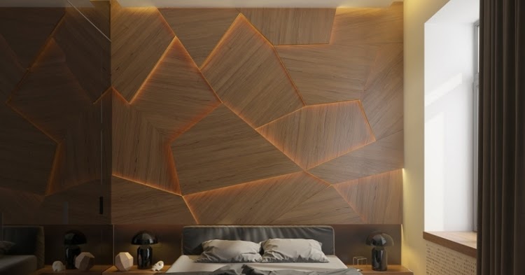 Dormitorios con Paneles de Madera - Ideas para decorar dormitorios