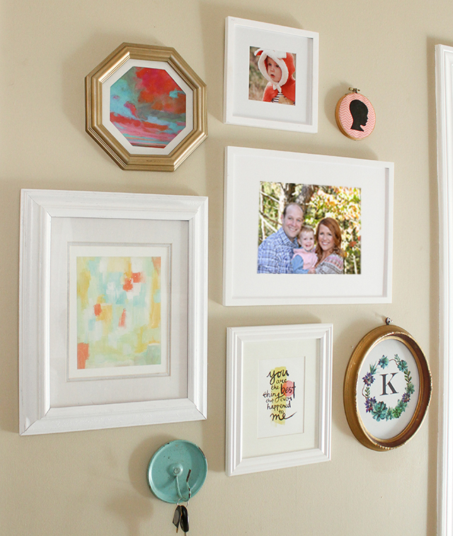A Minted gallery wall and tour of the updated entryway