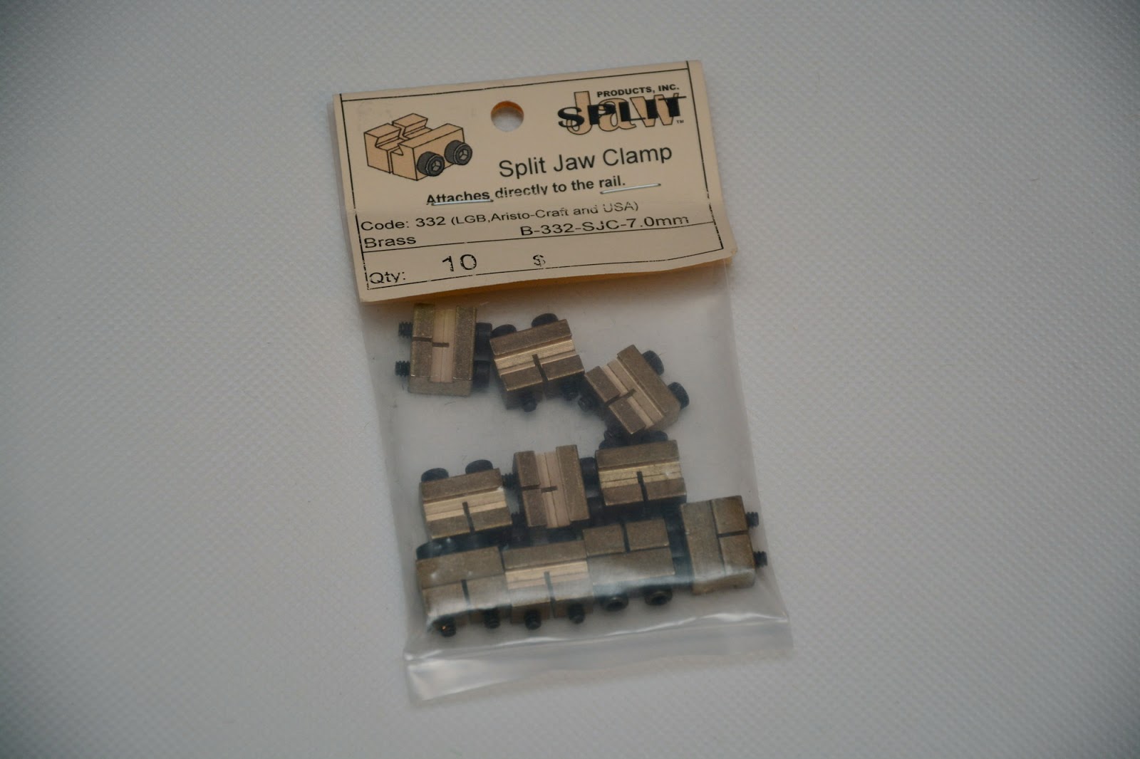 My Miniature Worlds First look at GScale rail clamps