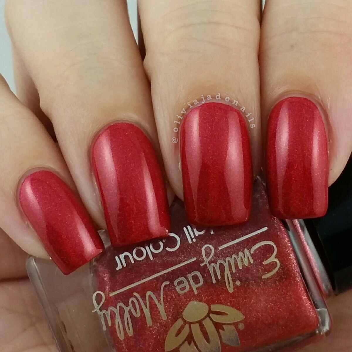 Emily de Molly Wrong Side Of Heaven swatched by Olivia Jade Nails