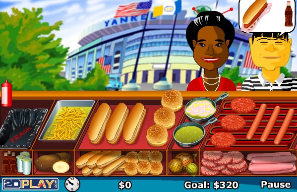Rosa e outras cores ~*: Dica de jogo - Hot Dog do Bush