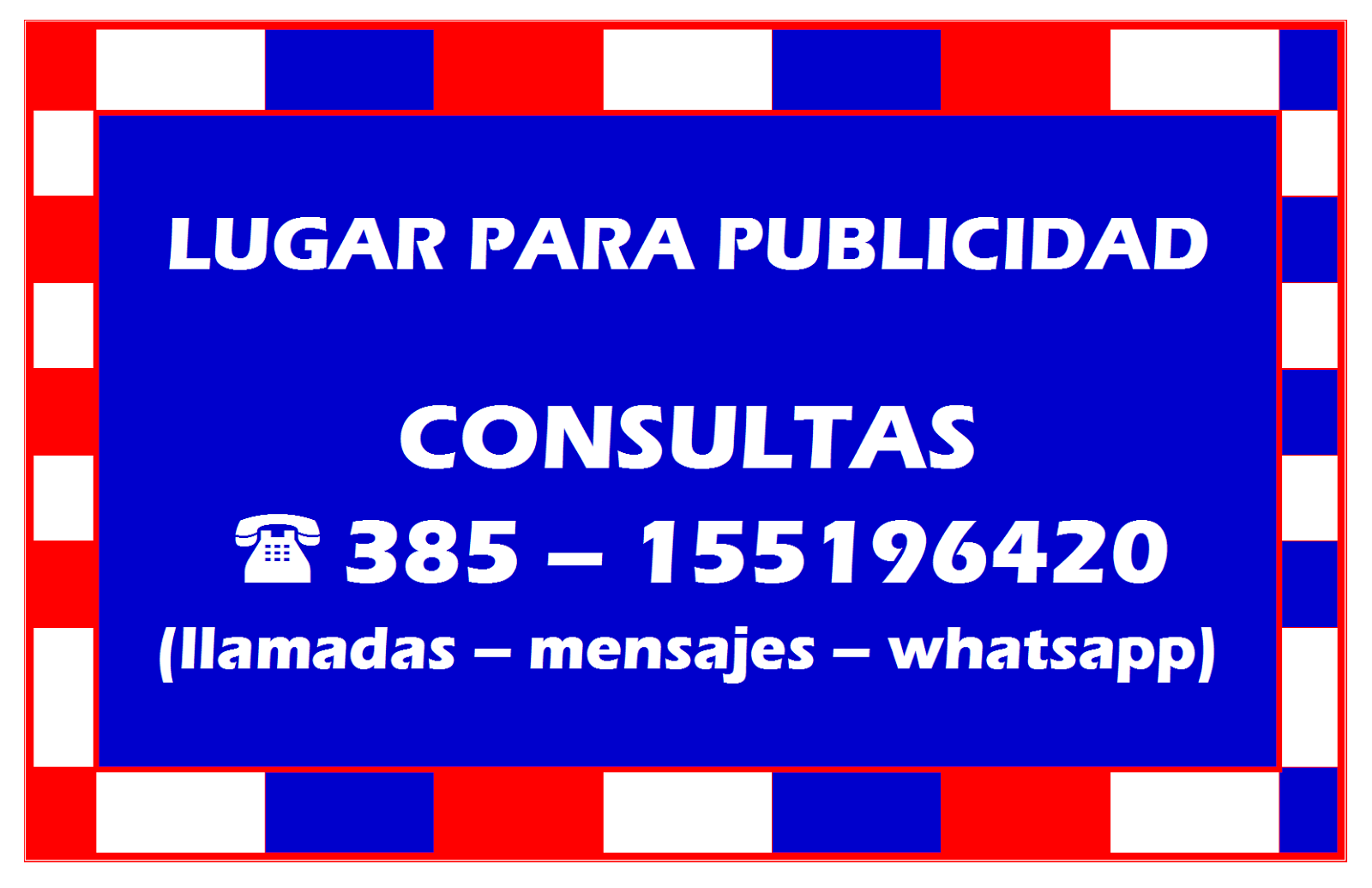 Lugar Disponible Para Publicidad