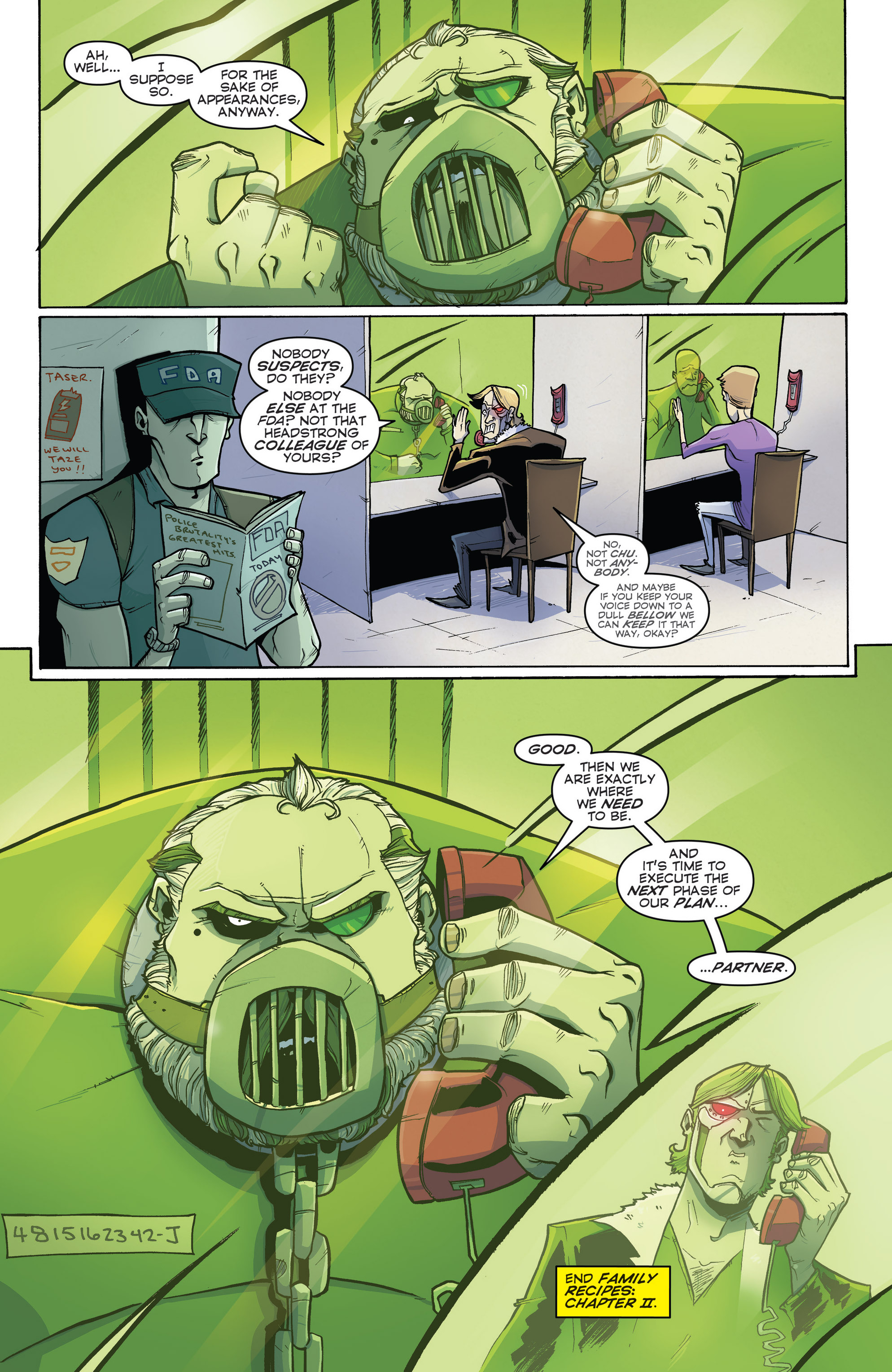 Read online Chew comic -  Issue # _TPB 8 - Family Recipes - 48