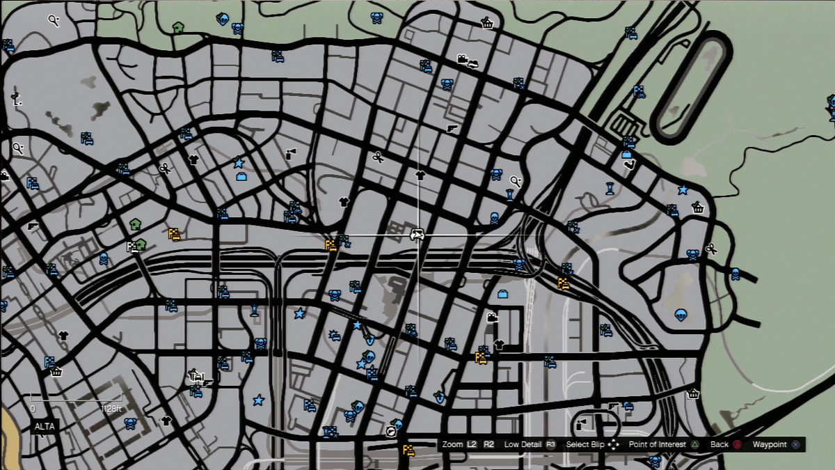 Где находится могила сиджея в гта 5 карта