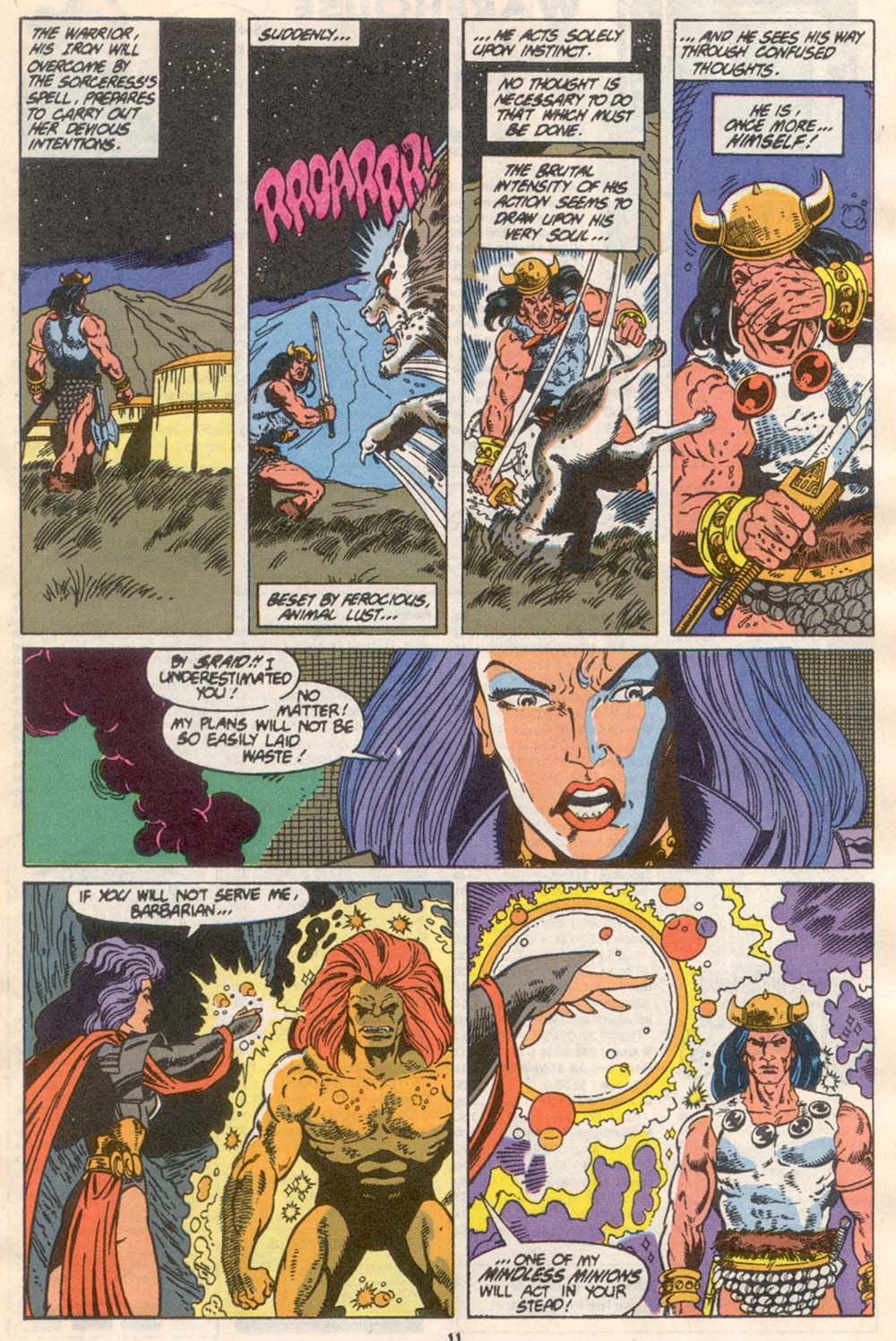 Read online Conan the Barbarian (1970) comic -  Issue #232 - 10