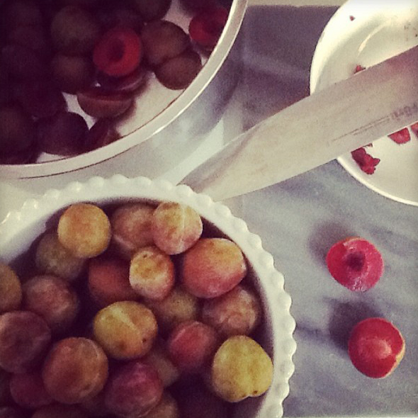 King Valley Blood Plums