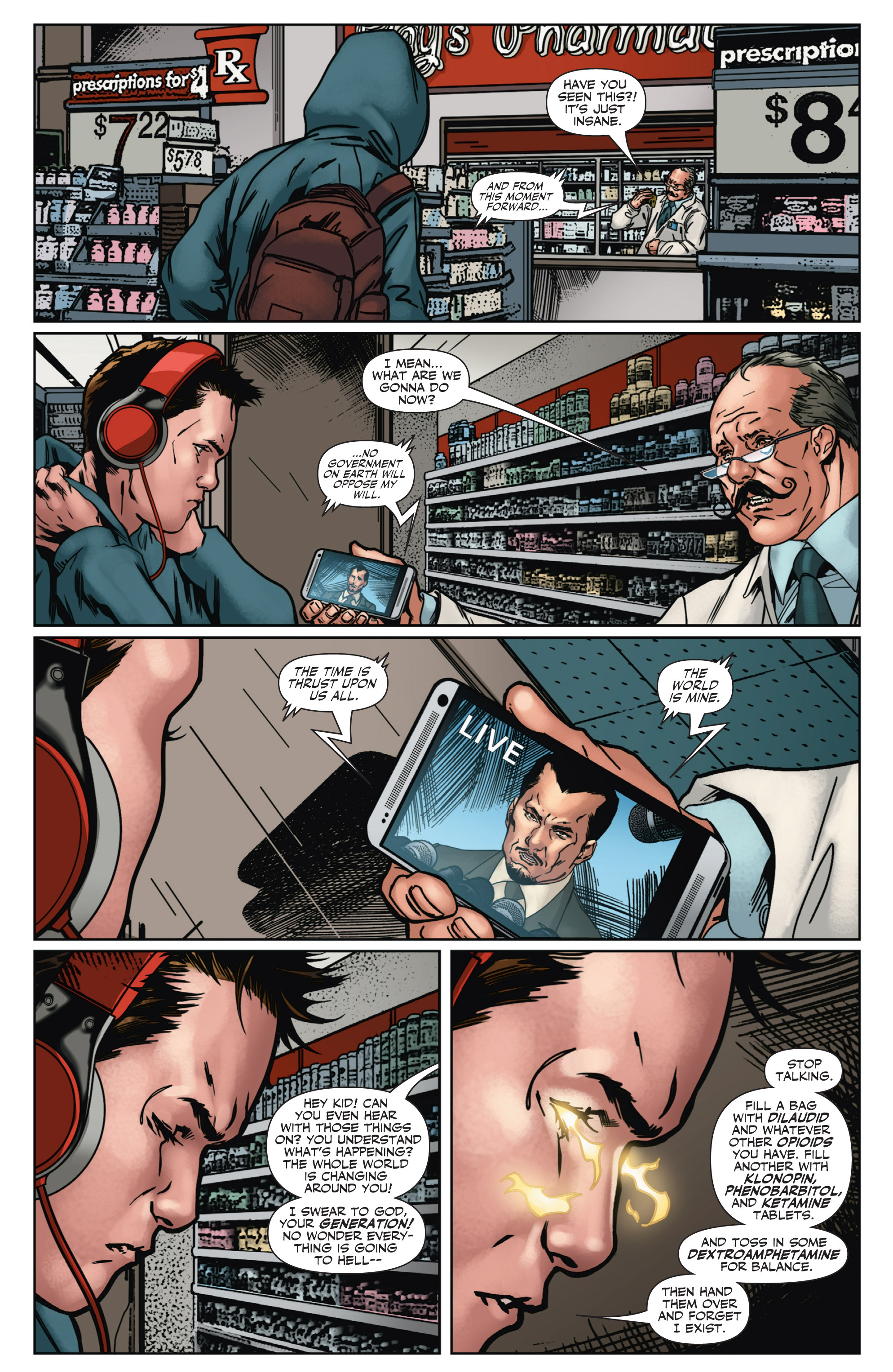 Read online Harbinger (2012) comic -  Issue # _TPB 5 - 148