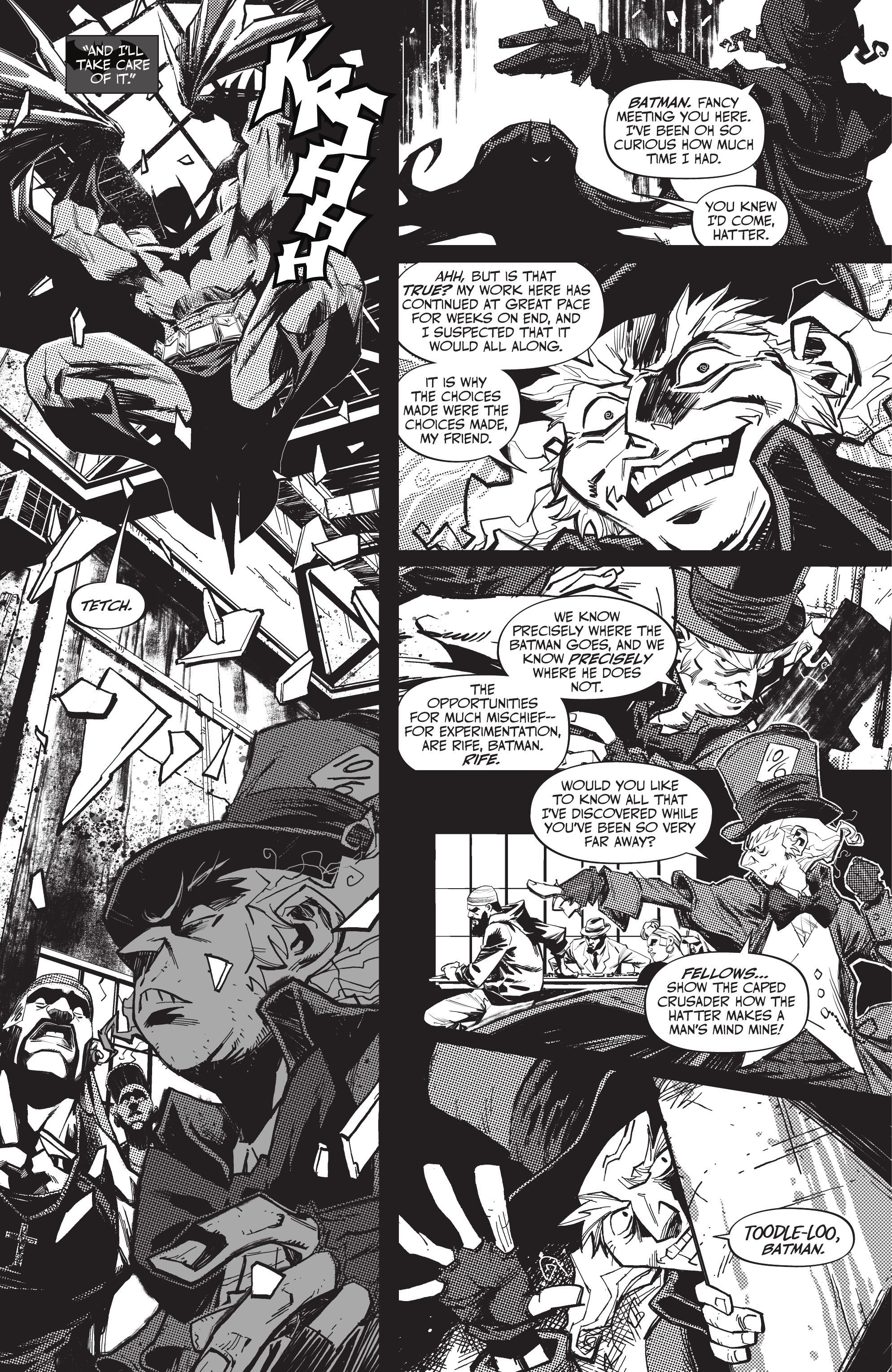 Read online Batman Black & White comic -  Issue #6 - 8
