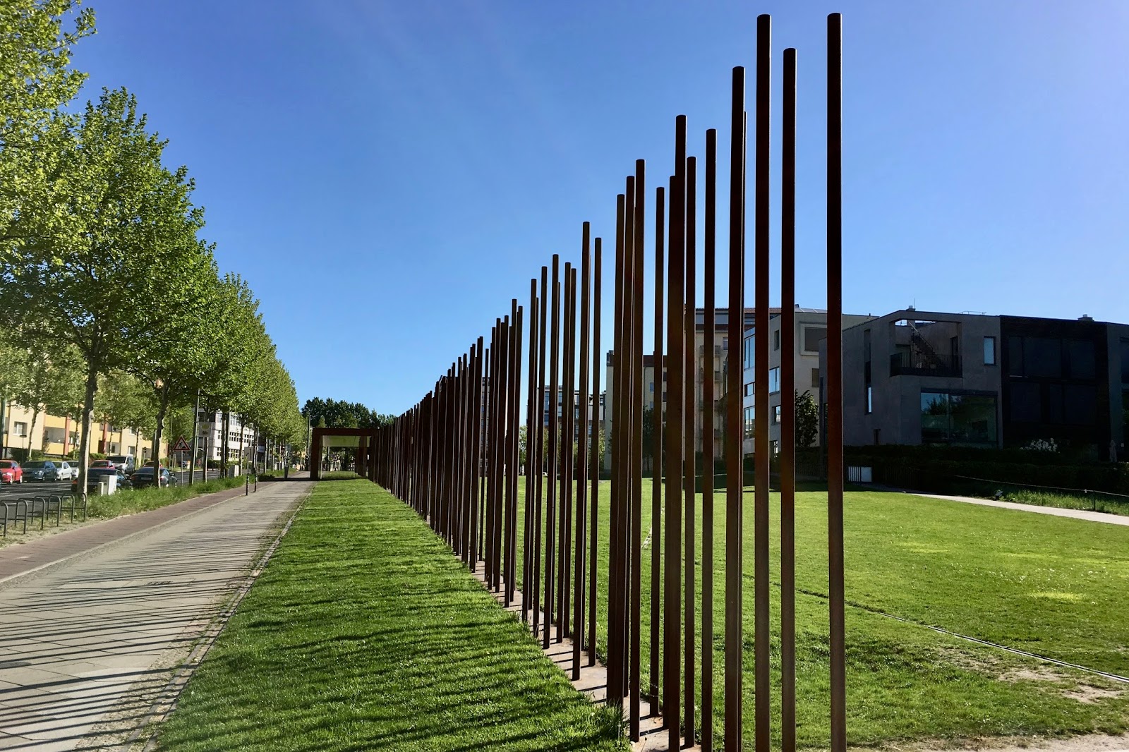 Frische Brise An Der Gedenkstatte Berliner Mauer