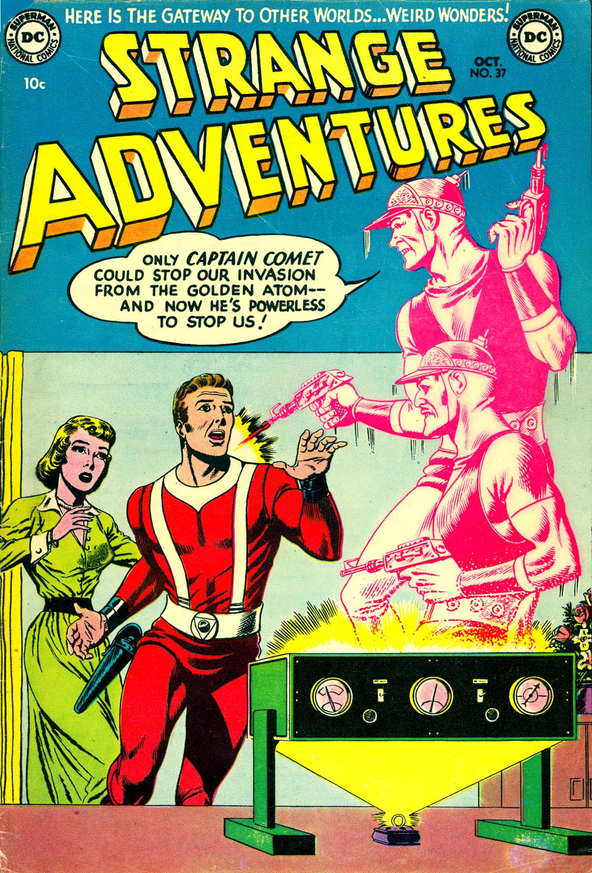 Read online Strange Adventures (1950) comic -  Issue #37 - 1