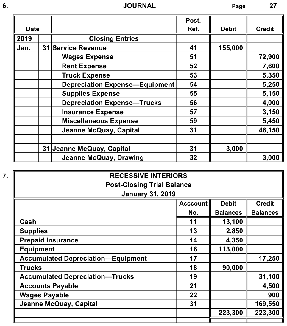 Accounting Questions and Answers PR 44B Ledger accounts, adjusting