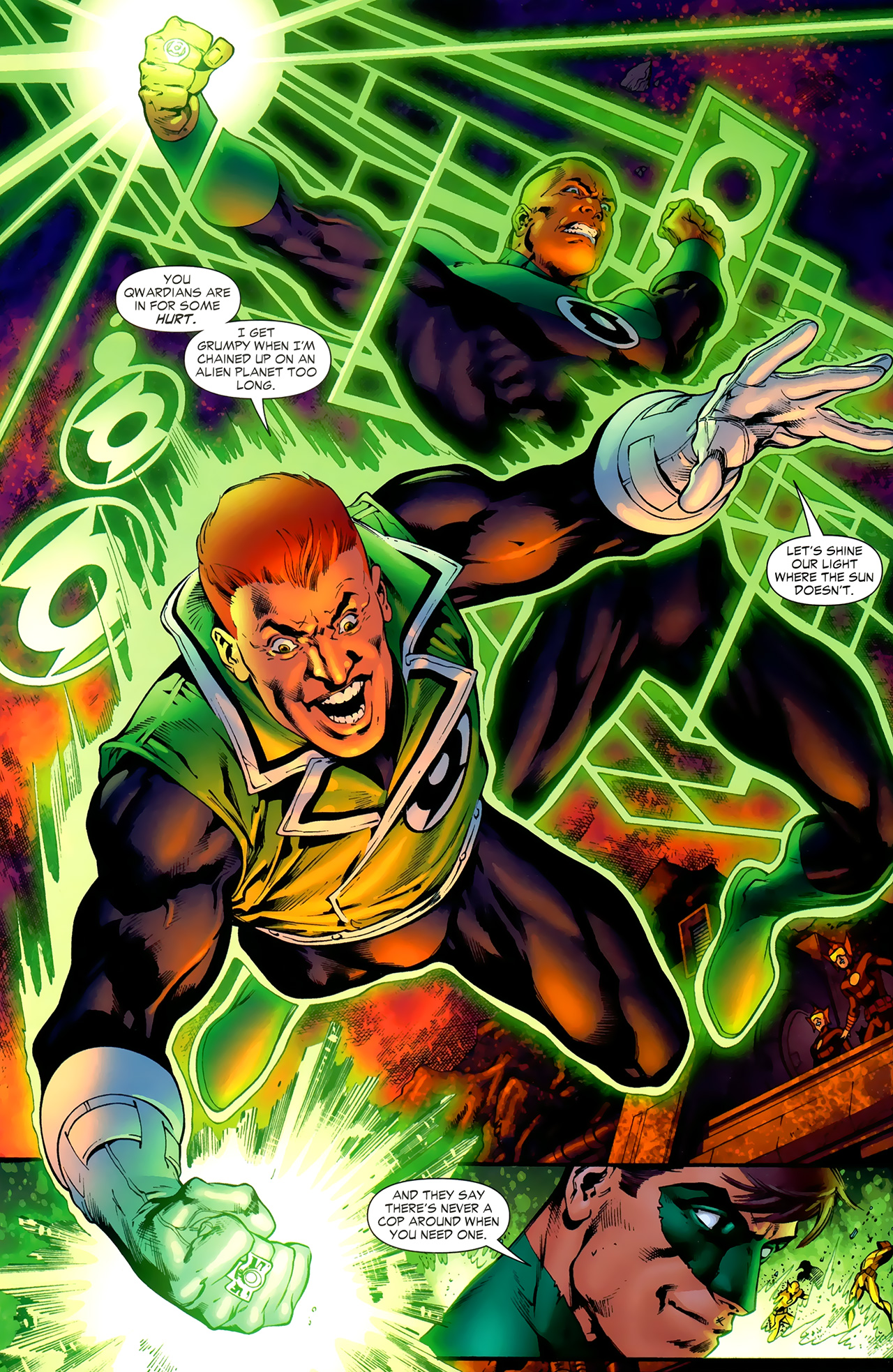Read online Green Lantern (2005) comic -  Issue #23 - 6