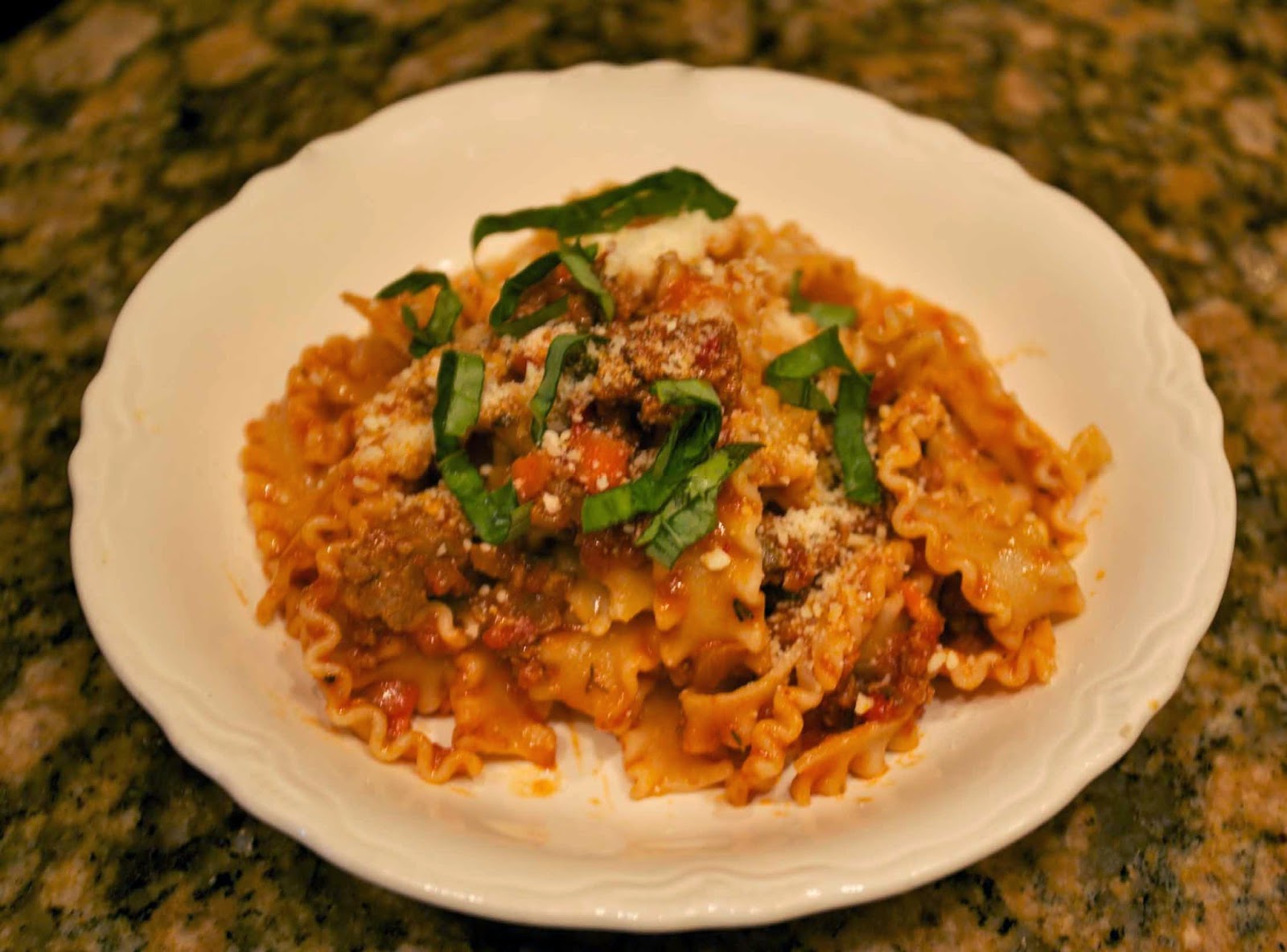 Spring Lamb Bolognese