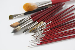 brushes watercolor tools supplies paint strawberry giant