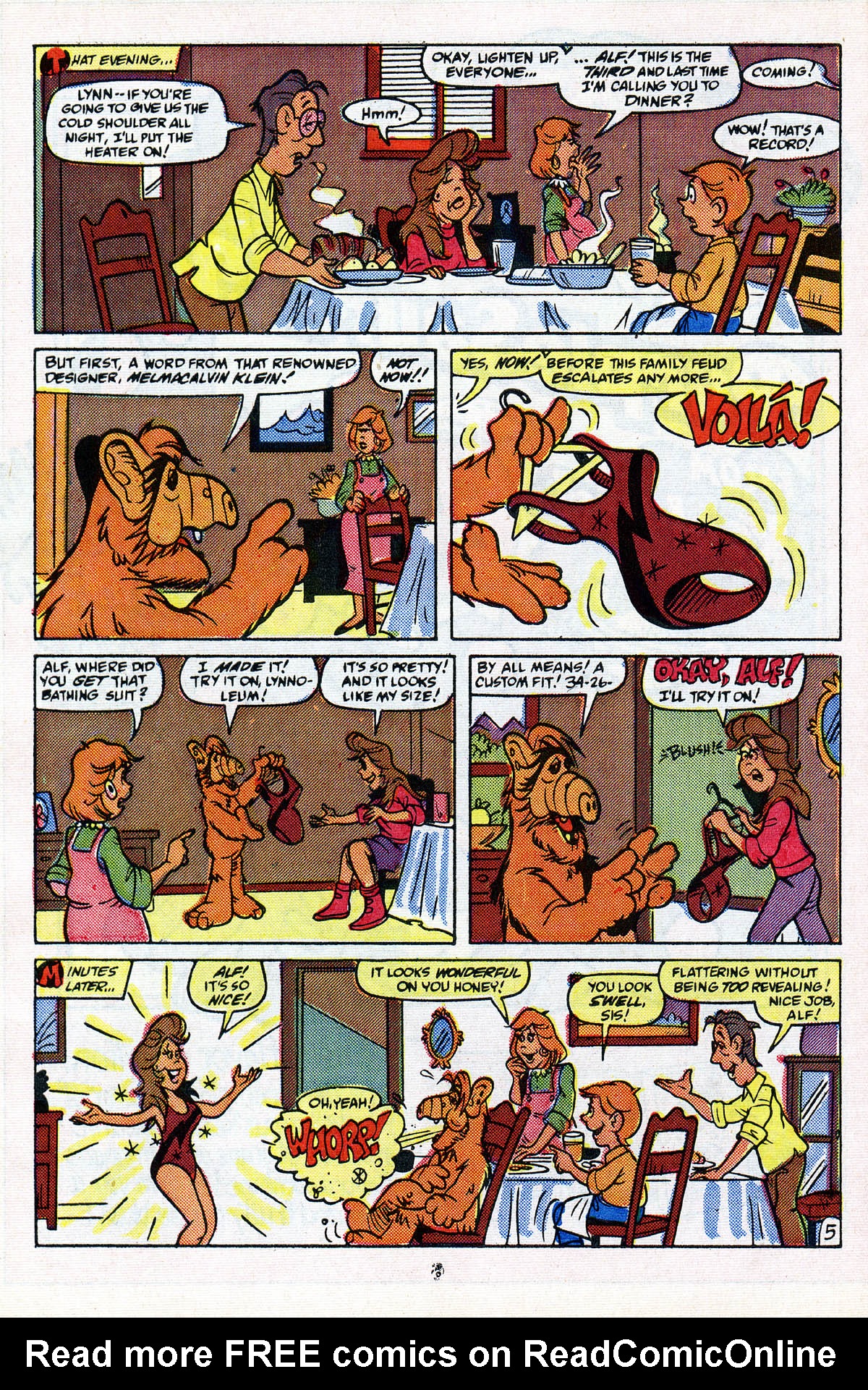 Read online ALF comic -  Issue #19 - 8