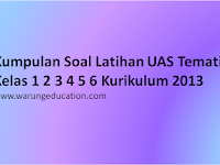 Kumpulan Soal UAS Tematik Kelas 1 2 3 4 5 6 Semester 1 Tahun 2017 Kumpulan Soal UAS Tematik Kelas 1 2 3 4 5 6 Semester 1 Tahun 2017