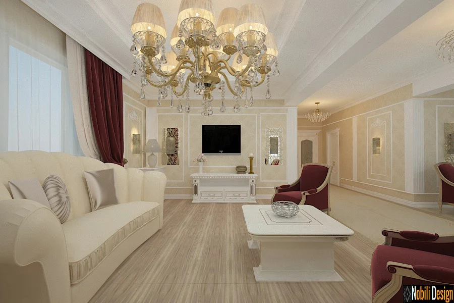 Design interior casa stil clasic de lux Bucuresti - Arhitect interior Bucuresti
